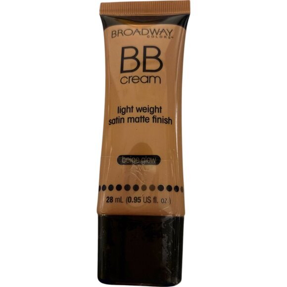 Broadway Colors Bb Cream Light Weight Satin Matte Finish BBB04 Beige Glow 0.95ou - Picture 1 of 3